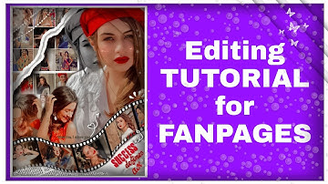 Editing tutorial for fanpages||picsart editing tutorial||