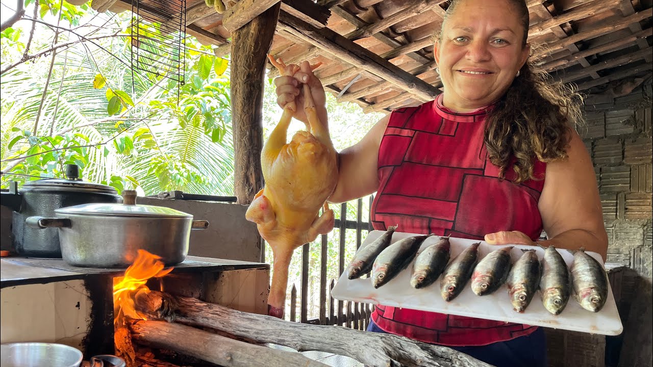 RECEITA NORDESTINA: SARDINHA NA PRESSÃO COM BAIÃO DE DOIS BEM TEMPERADO