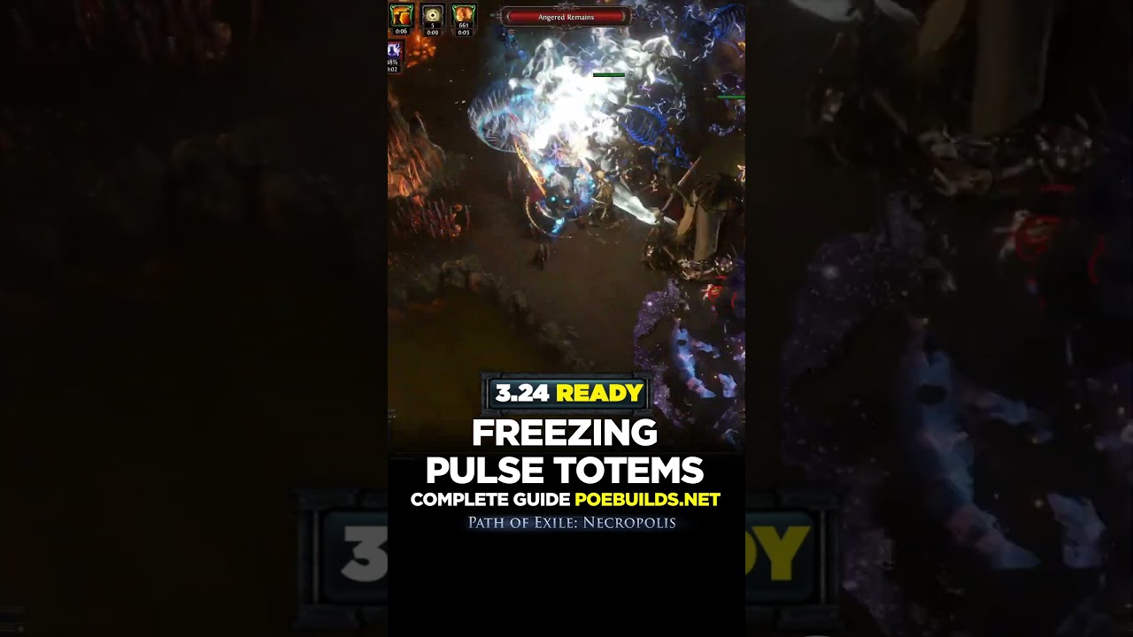 [POE 3.24] FREEZING PULSE TOTEMS HIEROPHANT - Poe Builds #shorts #pathofexile #poebuilds #poe