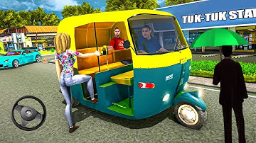 Modern Tuk Tuk Auto Rickshaw - Free Racing Games |  Tuk Tuk Driving | Android GamePlay
