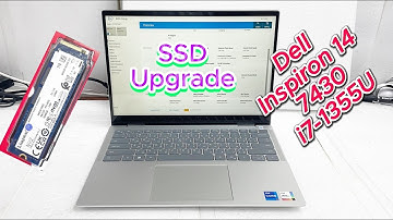 Dell Inspiron 14 7430 i7-1355U SSD Upgrade | Dell Inspiron 14 7430 2-in-1 Storage Upgrade Guide