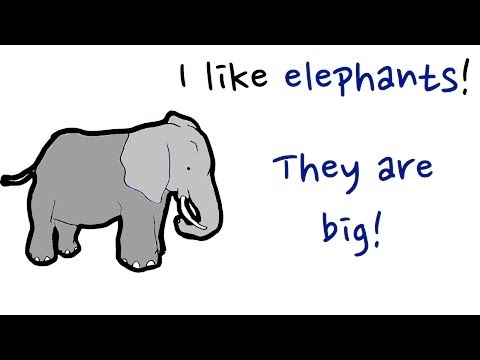 Learn Animals and Adjectives. Easy English Conversation Practice.