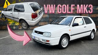 KIEK UŽDIRBSIM IŠ APLEISTO VW GOLF?