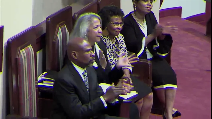 Bishop John R. Bryant pays tribute to Pastor Grain...