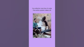 When you refactor your code