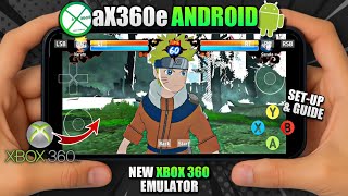aX360e Android Setup & Guide | New Xbox 360 Emulator | Naruto Rise of Ninja Gameplay Test