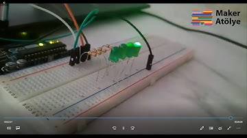 Maker Atölye - Arduino Dersleri "Kara Şimşek"