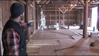 Episode 8 - Building The Floor by The Mansfield Barn 881 views 4 years ago 3 minutes, 33 seconds