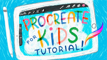 Procreate for Kids Tutorial // How to Use Procreate for Kids!