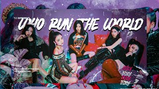 itzy ；《 run the world 》；fmv