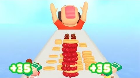 Pancake Run All Levels Walkthrough Mobile Gameplay iOS,Android Update Alltrailer Mix Level A425NK