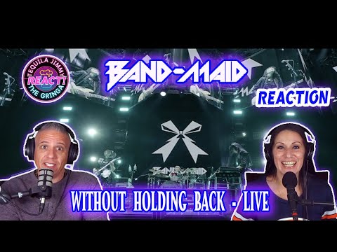 SAIKI ON THE KEYS!! - BAND-MAID - WITHOUT HOLDING BACK - LIVE - REACTION
