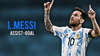 Lionel Messi • Copa America 2021• Assist & Goal • E-san beat | HD