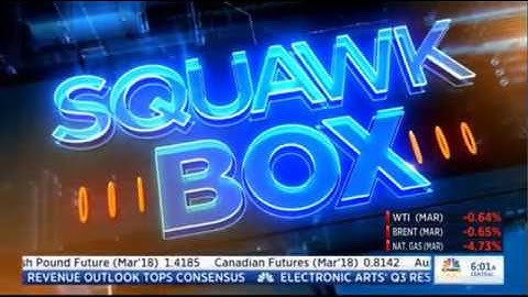 Net Neutrality protesters on Squawk Box