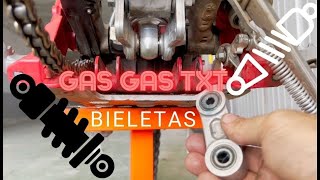 MANTENIMIENTO BIELETAS  GAS GAS TXT TRIAL