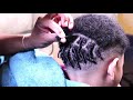 How to twist on boys hair (type hair soft and fine)