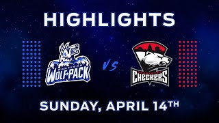 04.14.2024 Hartford Wolf Pack vs Charlotte Checkers