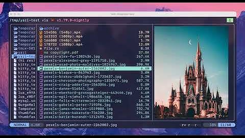 GitHub - sxyazi/yazi: 💥 Blazing fast terminal file manager written in Rust, based on async I/O.