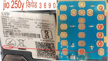 #jio f250y keypad not working 3 6 9 0 JIO 100%