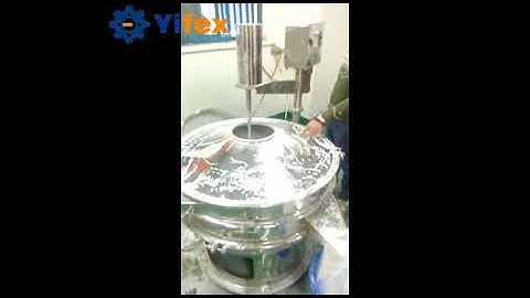 vibrating screen machine with the brush system - Yifex Industry