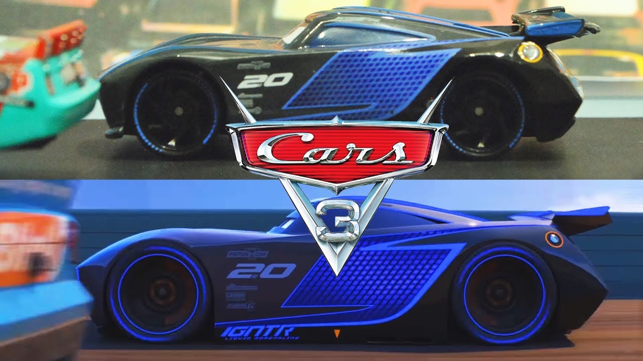 Cars 3 Jackson Storm's Appearance Reenactment Comparison - StopMotion