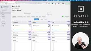 LoRaWAN 2.0 - How to create Products as User Templates and add many Devices that inherit from it
