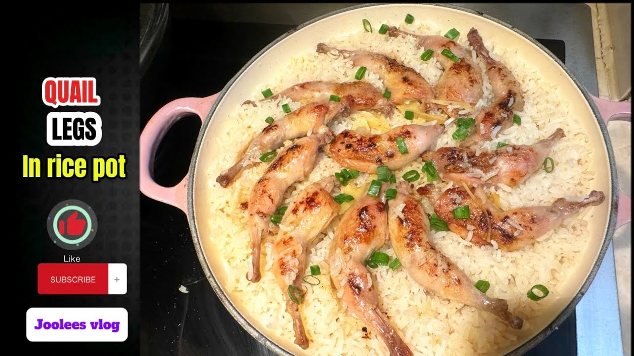 Quail With Rice HOW TO COOK QUAIL LEGS WITH RICE IN A POT | CHINESE STYLE | #quail # ...