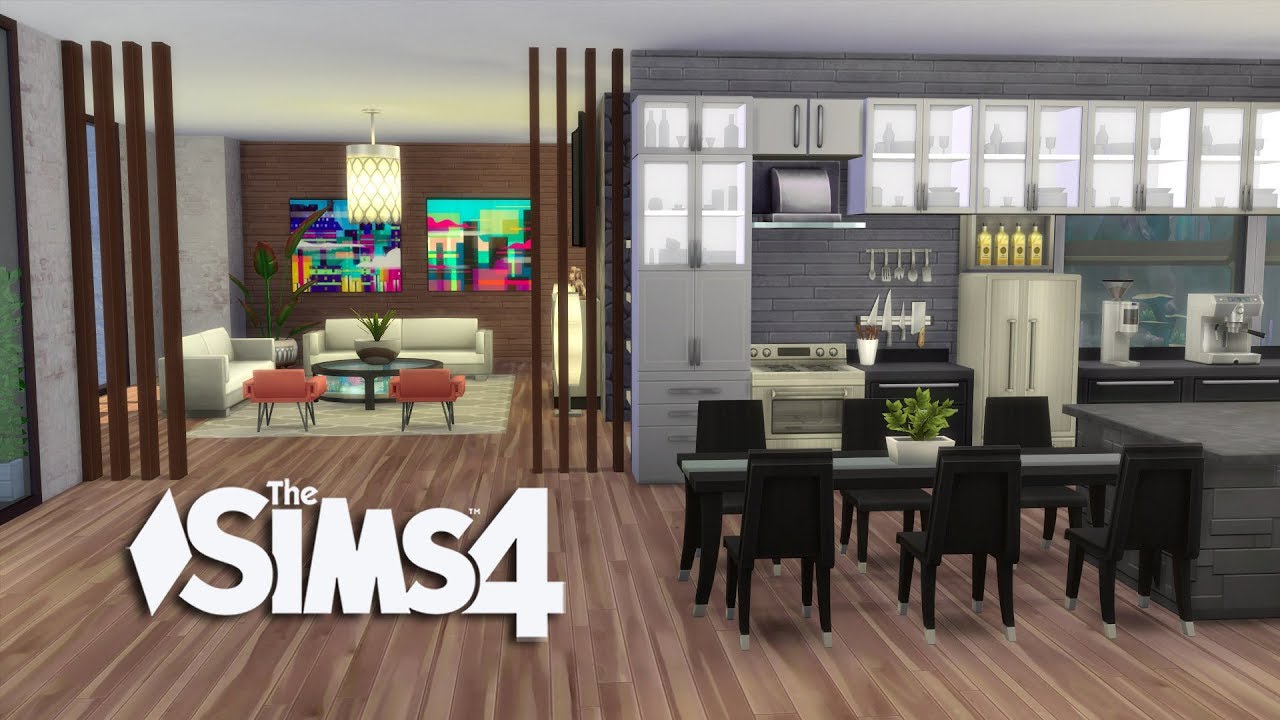 The Sims 4 - Let's Build a Modern Mansion (Part 9 ) Realtime - YouTube