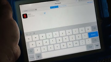 Installing Netflix on old Ipad 2. Open Appstore, bottom Purchased, Type Netflix top left & Click It.