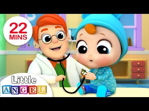 Going To The Doctor | More Little Angel Kids Songs & Nursery Rhymes