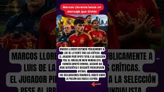Marcos Llorente lanza un mensaje que divide