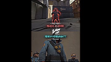Sergeant Vs Soldine | #vs #edit #shorts #vsedit #vsbattle #1v1 #popular #fypシ