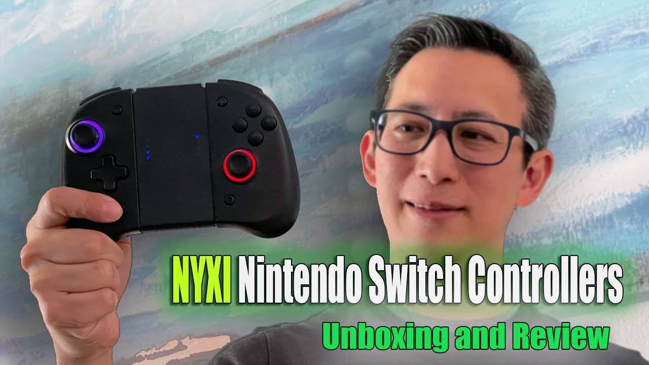 NYXI Nintendo Switch Joycons Unboxing 