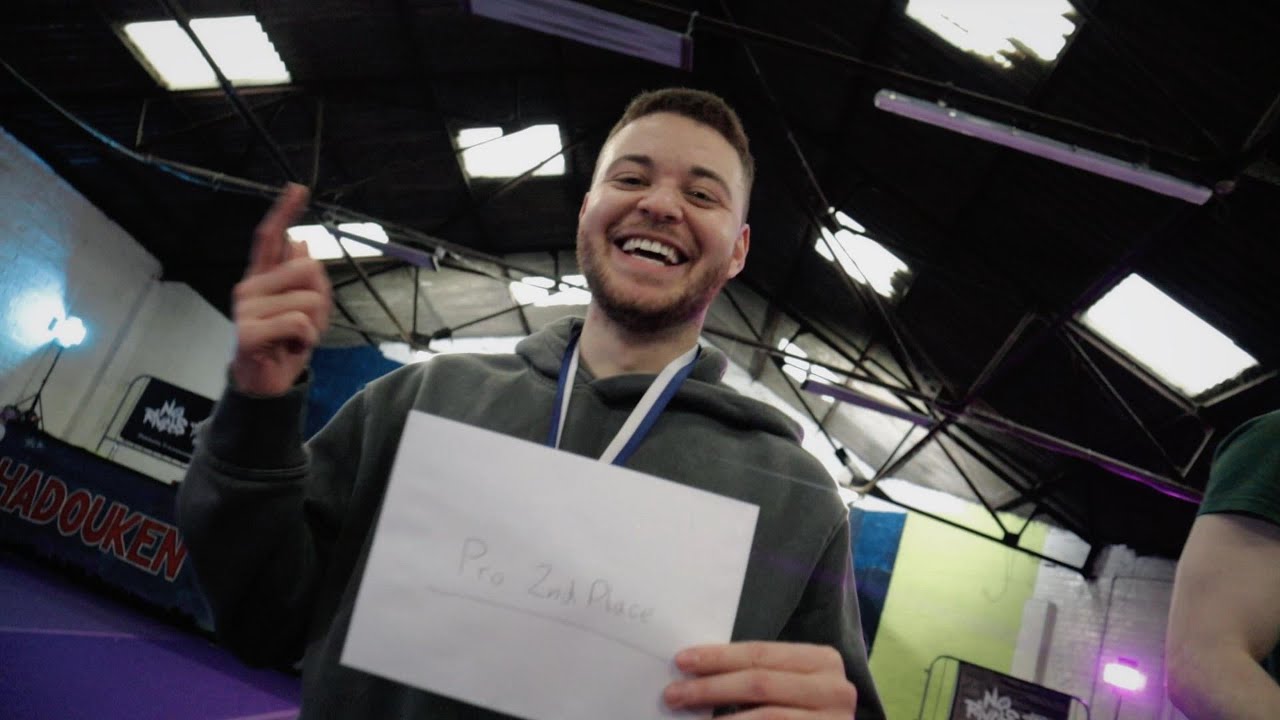 I Took 2nd at the Scottish Tricking Championships