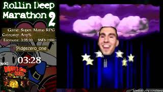 2:57:59 Super Mario RPG (SNES) [NTSC-J] Any% by Pidgezero_one Rollin Deep Marathon 2 [17/51]