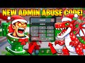 MORE NEW ADMIN ABUSE CODES for Christmas Event TODAY in Fortnite 😱 (Steal the Brainrot)