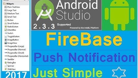 #1 Android Firebase tutorial. Firebase push notification tutorial. Online secure notification.
