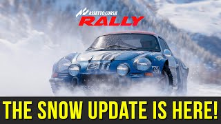 Assetto Corsa Rally Gets SNOWY with v0.2 Update | Heres Everything New