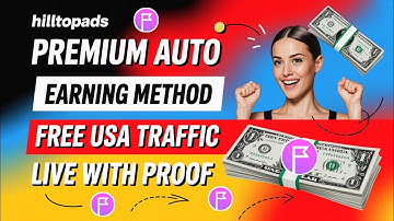 Hilltopads New USA Traffic Source Secret Method 🤑 📲 Smart Link Loading Method 2025