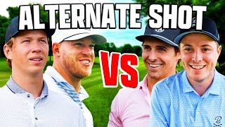 Alternate Shot Match With Professional Athletes Gets Intense