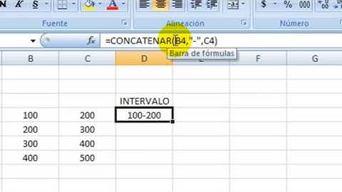 ESTADÍSTICA EN EXCEL 2010 - CLASE 1 - CONCATENAR