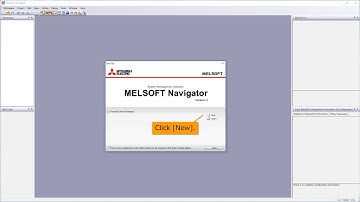 01 of 11 MELSOFT Navigator - Creating a new workspace