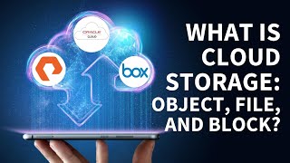 cloud storage: the difference between block, file, and object