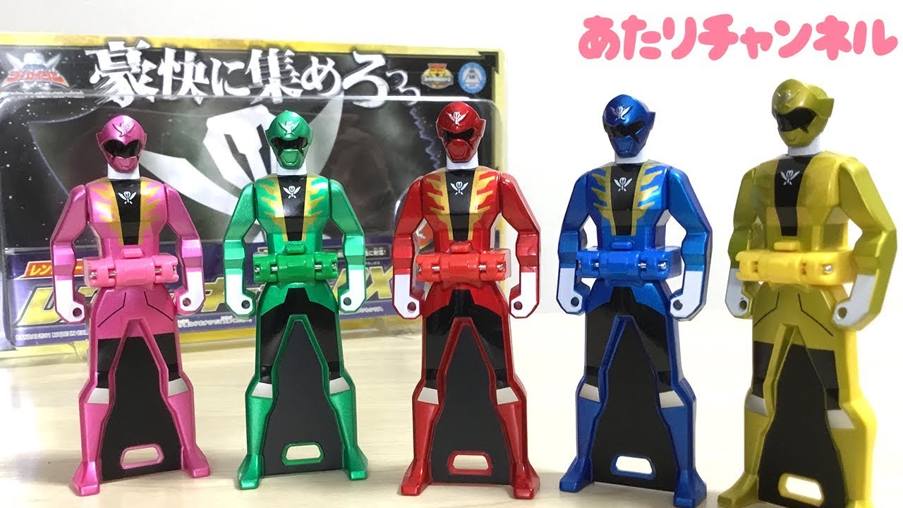 Cool metallic paint job!! Ranger Key Set DX - YouTube