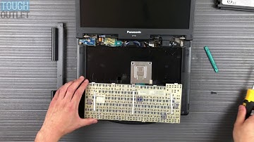Panasonic Toughbook CF-53: How to change standard keyboard