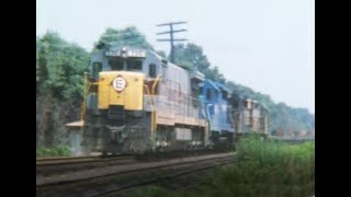 Early CONRAIL, 1976-1977. Just a few of many I've filmed.