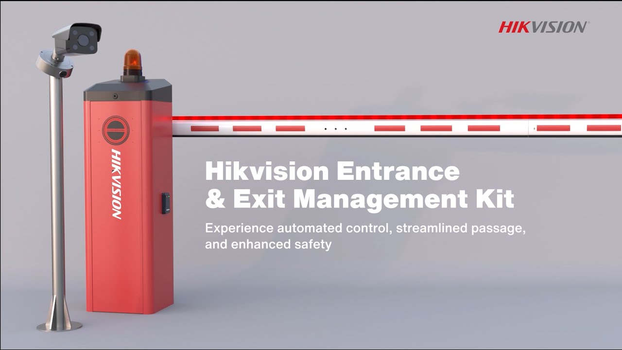 Hikvision Entrance Exit Management Kit YouTube Hikvision Entrance Exit Management Kit YouTube