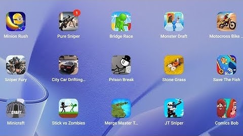 Bridge Race,  Monster Draft,  Stone Grass, Save the Fish