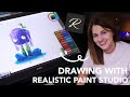 You MUST TRY THIS APP @realisticpaintstudio (Windows Edition)