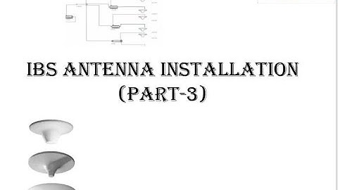 IBS Installation_RF Engineering- Part-3 in Hindi